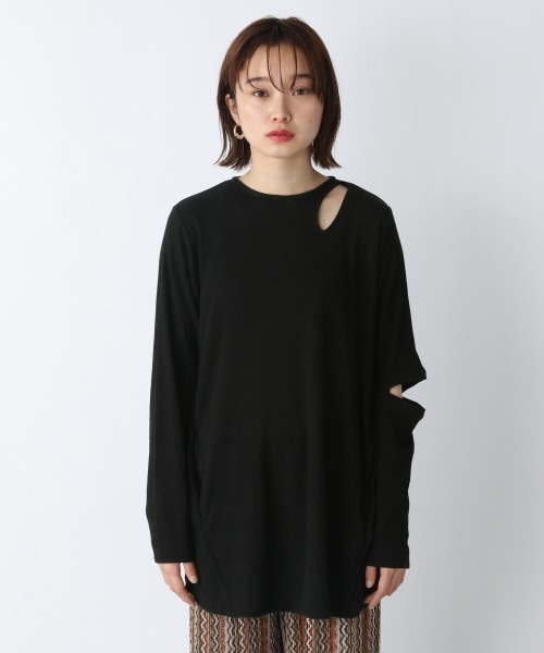 tシャツ Tシャツ カッティングトロミリブプルオーバー/943492|ZOZOTOWN |06