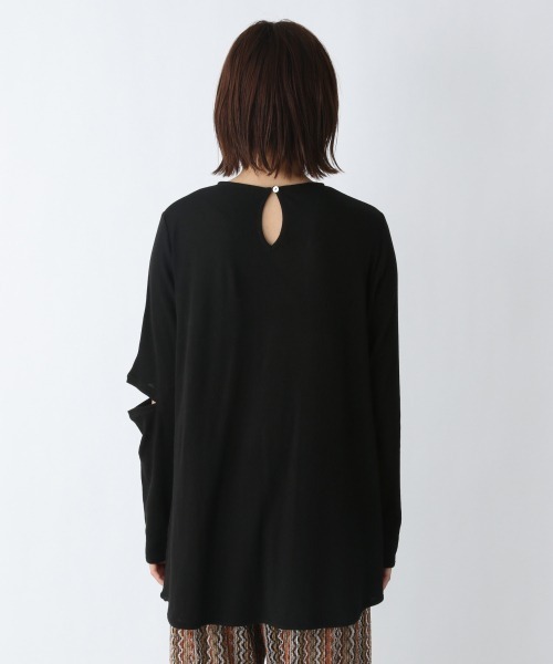 tシャツ Tシャツ カッティングトロミリブプルオーバー/943492|ZOZOTOWN |08