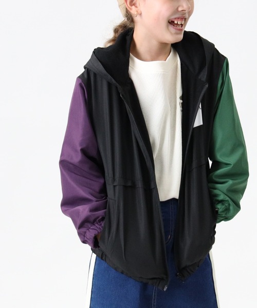 ブルゾン アウター 「KANGOL」配色ジップジャケット キッズ 子供服