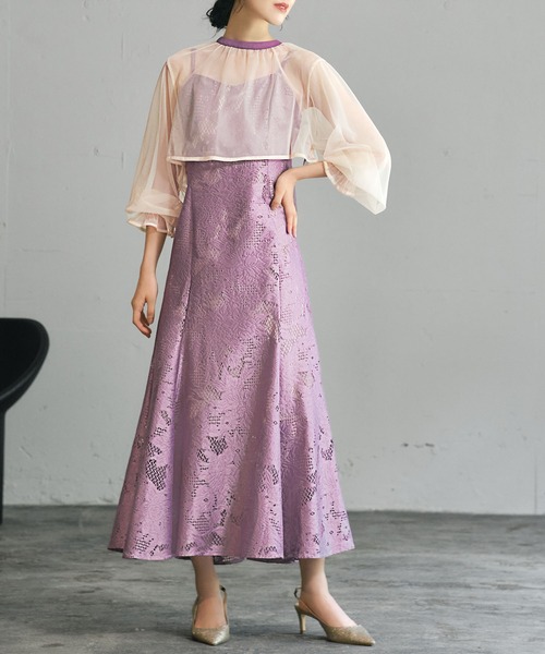 GIRL DRESS FOR NOW ドレス 「4WAY 着回しを楽しめる」チュール