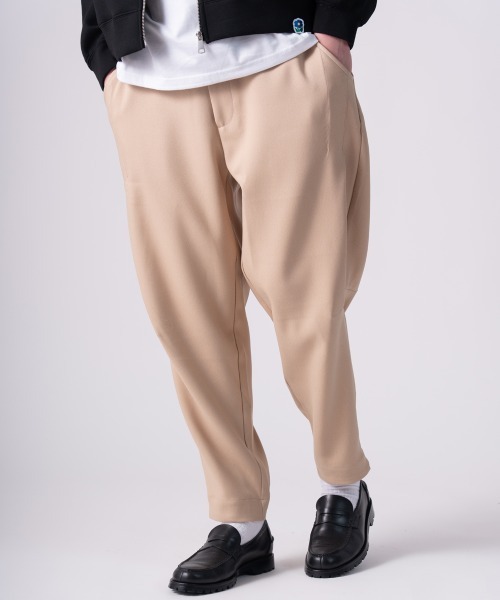 パンツ rehacer（レアセル） ワイドパンツ パンツ : SOLOTEX Over Easy Tuck