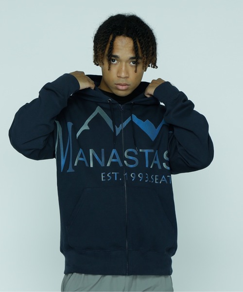 MANASTASH パーカー MANASTASH/マナスタッシュ/LARGE LOGO FULL