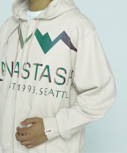 新品 マナスタッシュ MANASTSH パーカー MANASTASH パーカー MANASTASH/マナスタッシュ/LARGE LOGO FULL