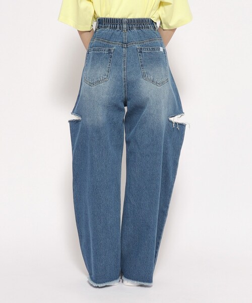 ロゴベルトデニムショートパンツ 8751122 | KATE SPADE