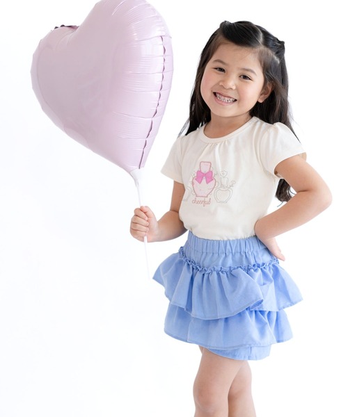 SKAPE パンツ フリルキュロット キッズ 子供服 女の子