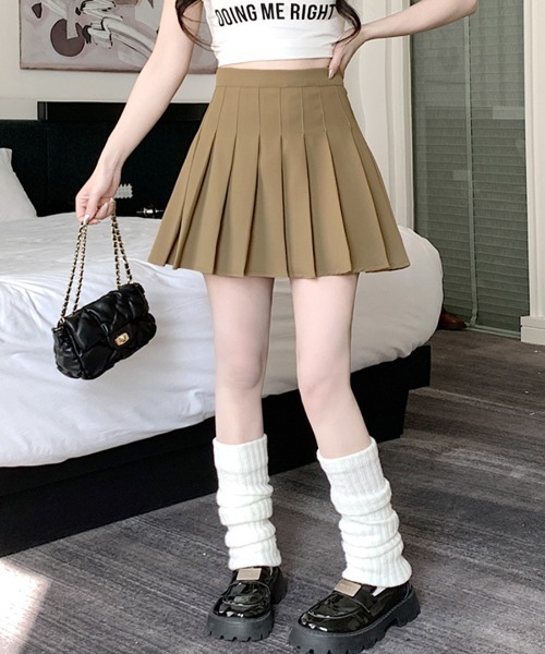 プリーツミニスカート+パンツ プリーツミニスカートパンツ｜WOMEN｜250ISC31-404C｜AZUL BY