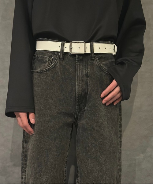BURNER ベルト 「OKUOKU 0909」ベルト belt シルバーバックル