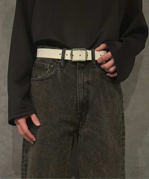 BURNER ベルト 「OKUOKU 0909」ベルト belt シルバーバックル