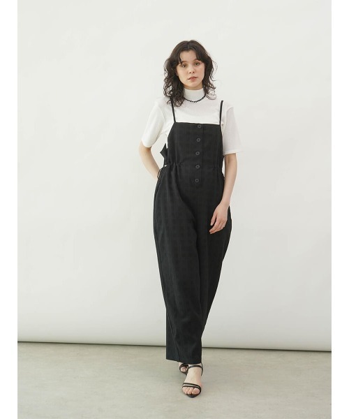 FIKA. Front button cami salopette サロペット FIKA. サロペット オーバーオール Front button cami salopette