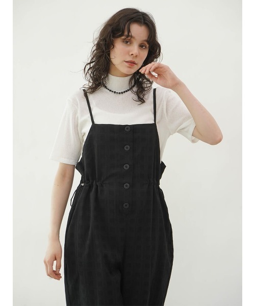 FIKA.（フィーカ） サロペット オーバーオール Front button cami 