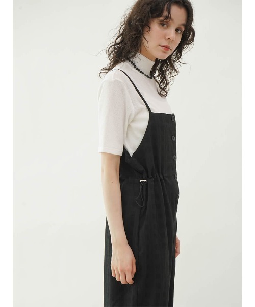 FIKA.（フィーカ） サロペット オーバーオール Front button cami 