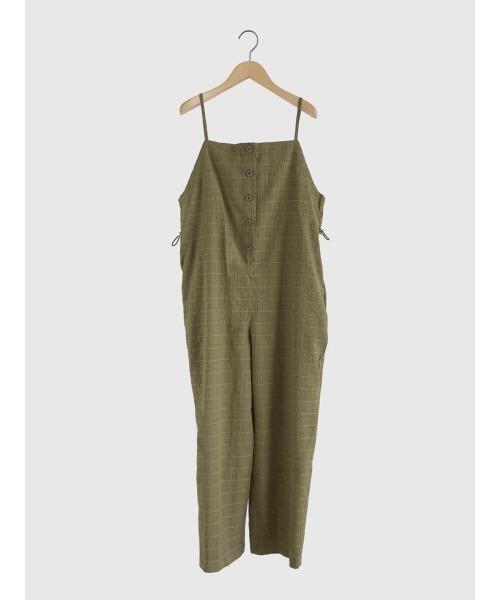 FIKA. Front button cami salopette サロペット FIKA. サロペット オーバーオール Front button cami salopette