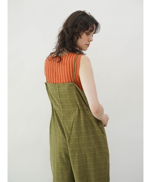 FIKA.（フィーカ） サロペット オーバーオール Front button cami 