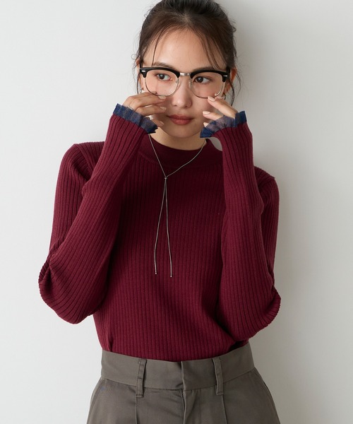 forksy.（フォルクシー） タートルネック ニット セーター 「forksy