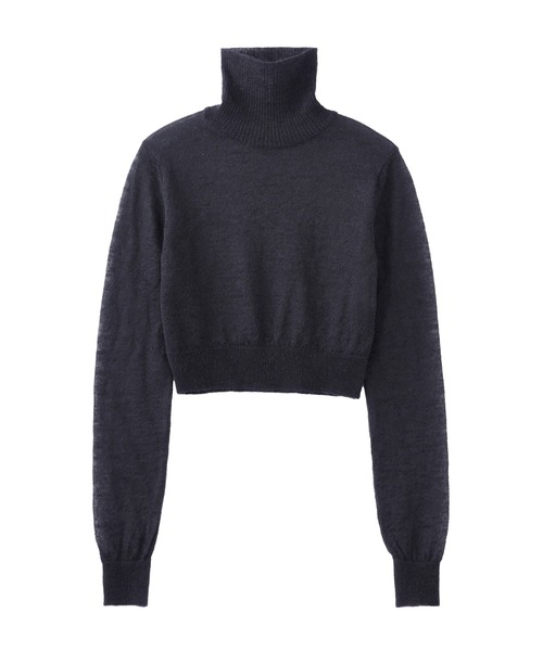 ニット セーター MOHAIR HI-NECK SWEATER レディース