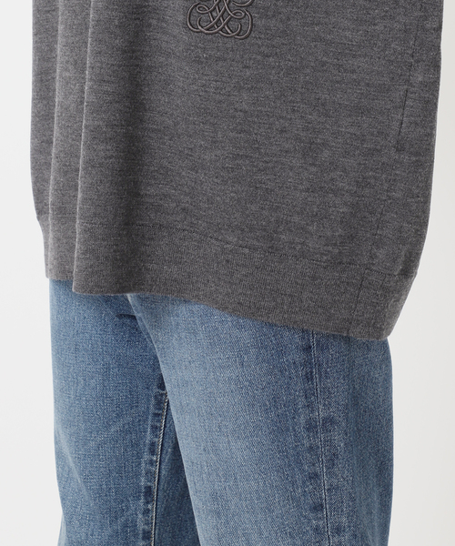 plage ニット セーター Embroidery Knit プルオーバー