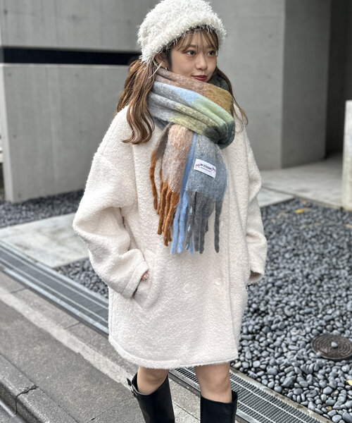 w closet（ダブルクローゼット） マフラー ストール 「3色展開