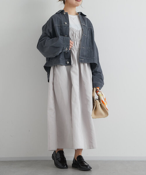 ☆美品☆un dix cors オーガーサイズデニムジャケット Gジャン