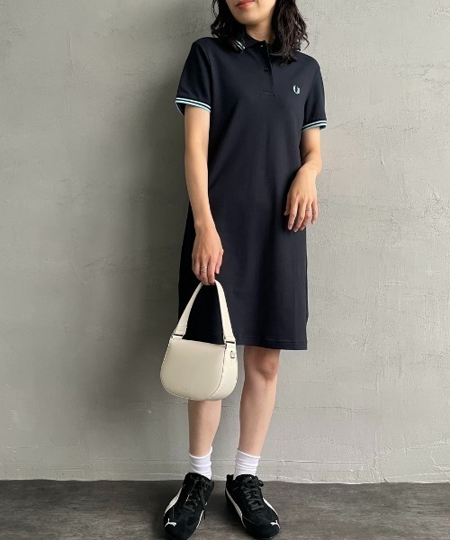 FREDPERRY ワンピース FRED PERRY ワンピース Pleated Tennis Dress／プリーツテニス