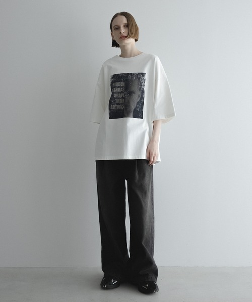 ルーズオーバーサイズグラフィックT remer tシャツ loose graphic over Tee / ルーズグラフィックオーバーT