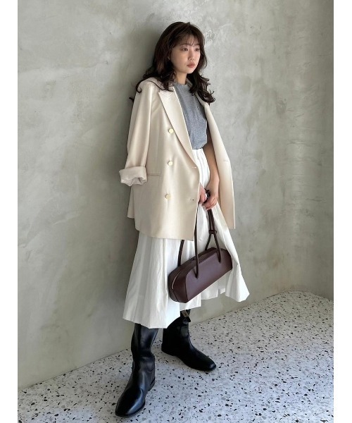 Mila Owen スカート ウエストゴム2サイズバルーンスカート