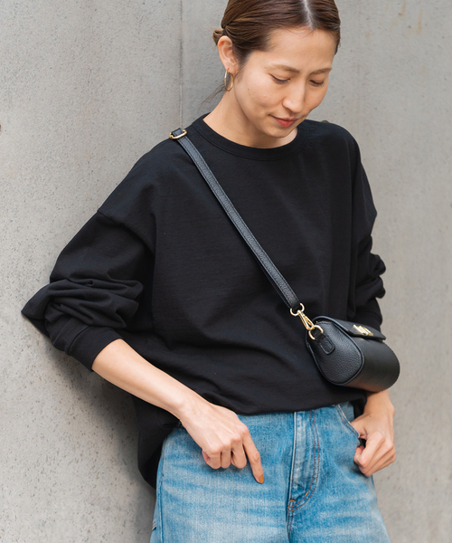 FRAMeWORK tシャツ ルーズスリーブロンT レディース : ZOZOTOWN