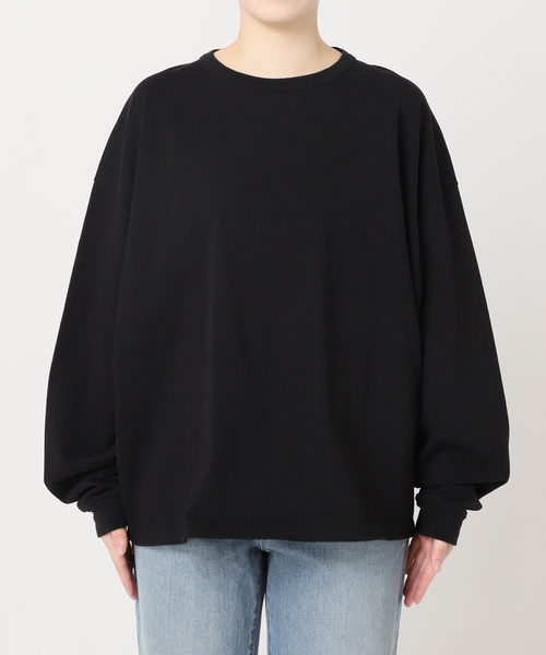 FRAMe WORK ロングTシャツ FRAMeWORK tシャツ ルーズスリーブロンT レディース : ZOZOTOWN