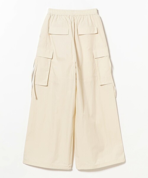 Ray BEAMS カーゴパンツ ストラップ カーゴ ワイド パンツ