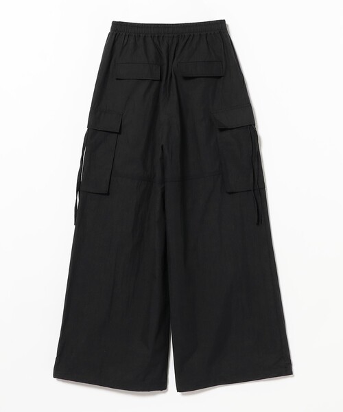 Ray BEAMS ストラップカーゴパンツ Ray BEAMS カーゴパンツ ストラップ カーゴ ワイド パンツ