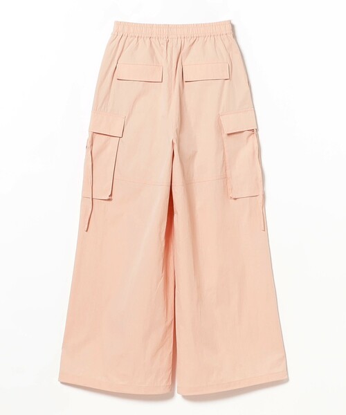 Ray BEAMS ワイド カーゴ パンツ Ray BEAMS カーゴパンツ ストラップ カーゴ ワイド パンツ