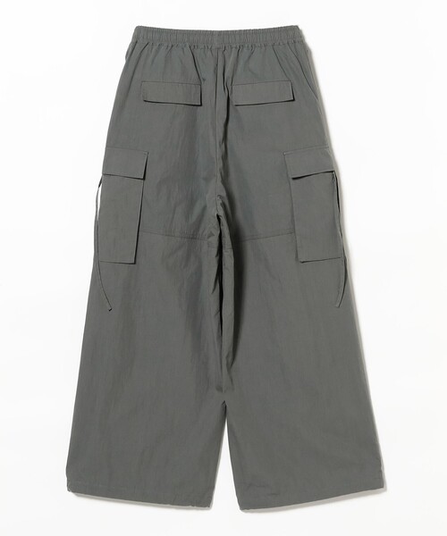 Ray BEAMS カーゴパンツ ストラップ カーゴ ワイド パンツ