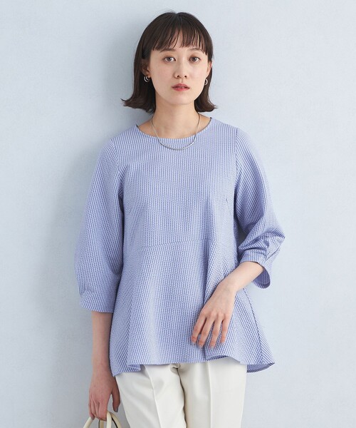 tシャツ ペプラムスウェットプルオーバー レディース lstpss24-199.jpg