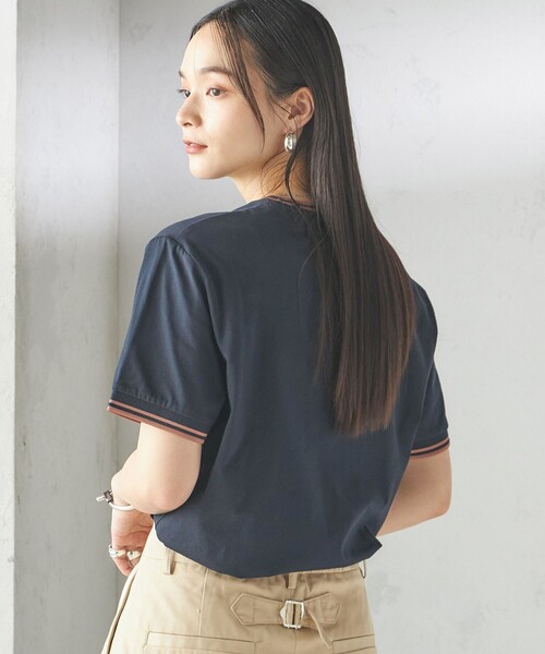 tシャツ FRED PERRY:M1588 TWIN TIPPED TEE レディース FRED PERRY tシャツ PERRY:M1588 TWIN TIPPED TEE レディース