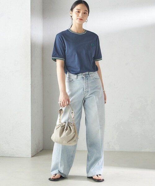 tシャツ FRED PERRY:M1588 TWIN TIPPED TEE レディース セール】TWIN TIPPED T-SHIRT M1588（Tシャツ/カットソー