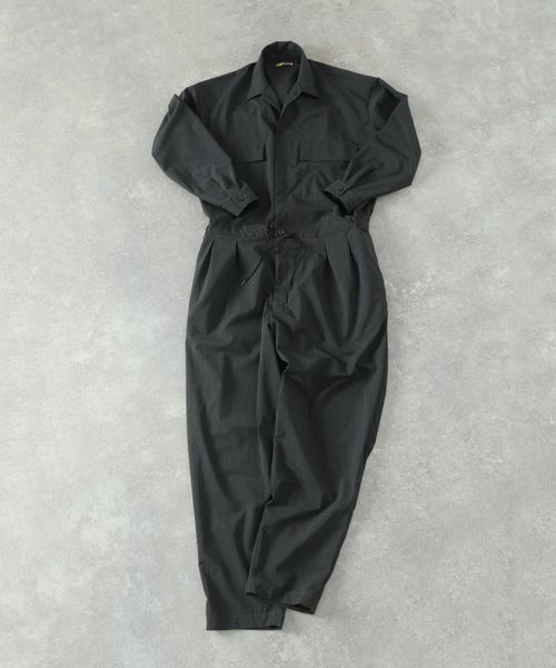 パンツ is-ness GABARDINE JUMPSUIT is-ness/イズネス Gabardine Jumpsuit 20240901