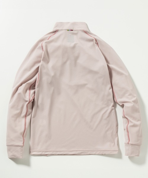 tシャツ phenix OUTDOOR(フェニックスアウトドア) レディース ハーフジップ長袖Tシャツ ロングスリーブTシャツ (吸水速乾 / 通気性 セール】phenix OUTDOOR(フェニックスアウトドア) レディース