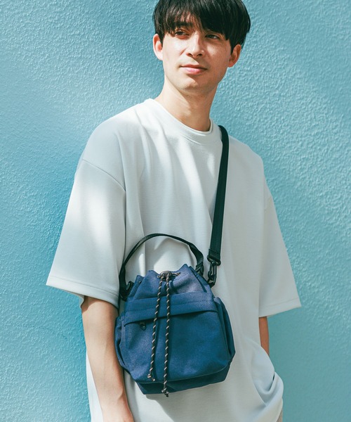LAKOLE（ラコレ） ショルダーバッグ ポケット巾着ショルダーバッグ