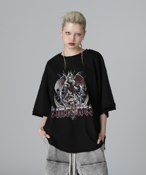 tシャツ DankeSchon/ダンケシェーン/SWITCH S/S TEE EMPIRE レディース メンズ