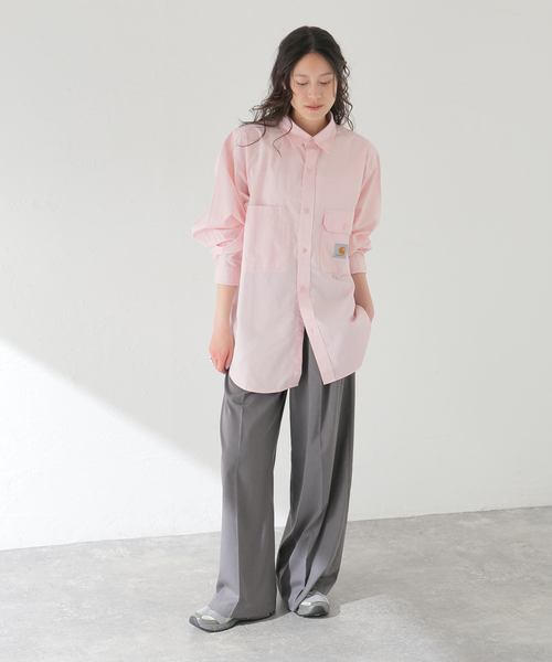 Carhartt ★ デイリーユースにぴったり Irwin 定番 ロゴ シャツ Carhartt WIP シャツ CARHARTT / カーハート ダブリューアイピー