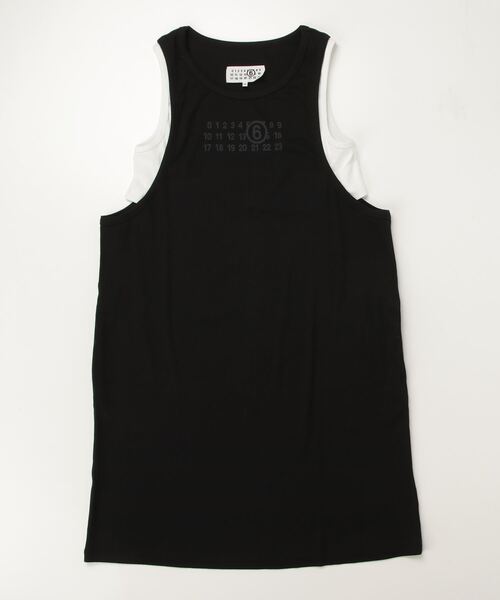 MM6 Maison Margiela ノースリーブドッキングワンピース MM6 Maison Margiela ノースリーブドッキングワンピース