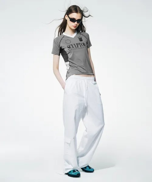 Sports Jersey Tee SCULPTOR スポーツ ジャージ T SCULPTOR ジャージ Sports Jersey Tee レディース : ZOZOTOWN