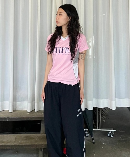 トップス SCULPTOR Sports Jersey Tee SCULPTOR ジャージ Sports Jersey Tee レディース : ZOZOTOWN