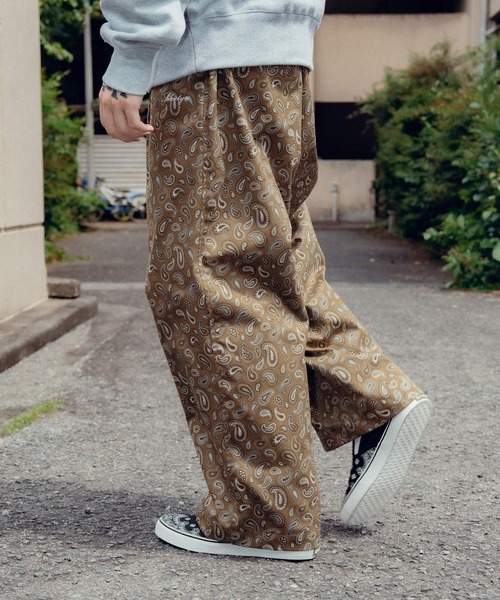 パンツ Paisley Rough Pants ワンフォークロージング 1111clothing カーゴパンツ メンズ