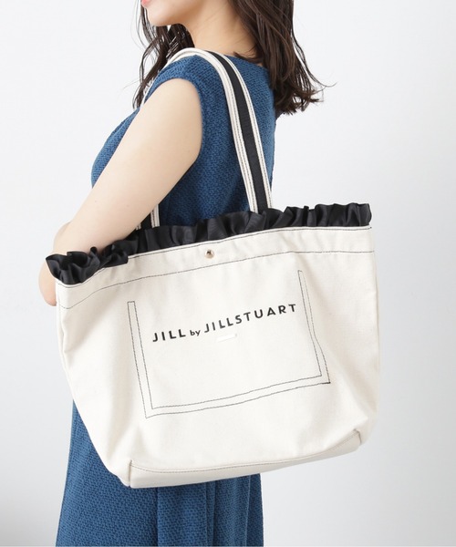 JILL by JILLSTUART ホワイト トートバッグ JILL by STUART 「JILL STUART」 トートバッグ FREE ホワイト