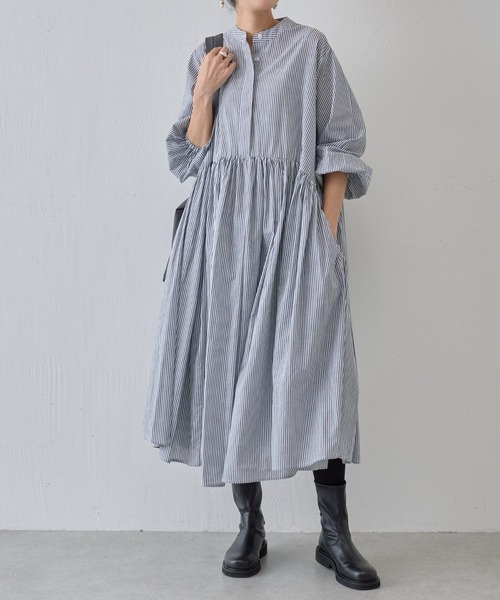 新品タグ付き　今季　ビアズリー beardsley 袖パフワンピース　25ss 新品タグ付き✨今季 ビアズリー beardsley 袖パフワンピース