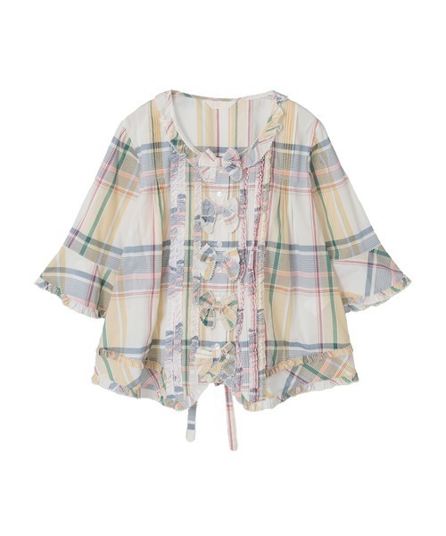 PINK HOUSE（ピンクハウス） ブラウス シャツ オリジナルチェック