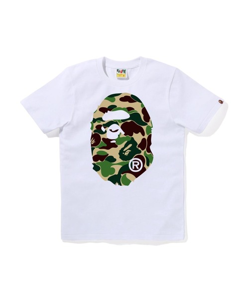 A BATHING APE（アベイシングエイプ） tシャツ ABC CAMO BIG APE HEAD