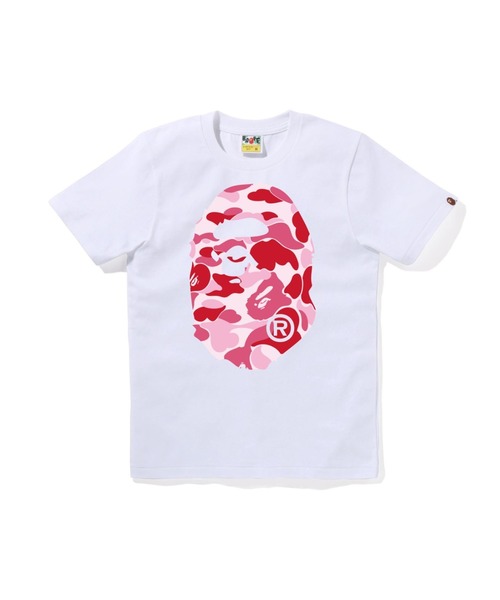 A BATHING APE（アベイシングエイプ） tシャツ ABC CAMO BIG APE HEAD