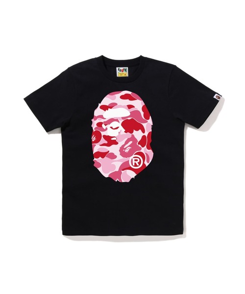 A BATHING APE（アベイシングエイプ） tシャツ ABC CAMO BIG APE HEAD