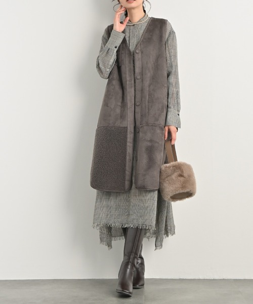 ムートンコート ボアコート レディース : ZOZOTOWN Yahoo!店 - 通販